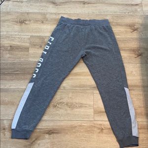 medium gray sweat-pants